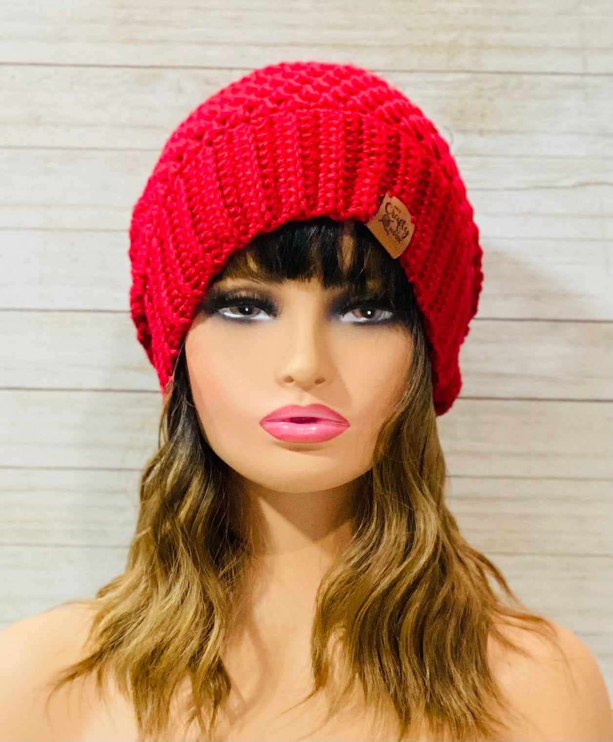 Crocheted Oversized Slouchy Hat