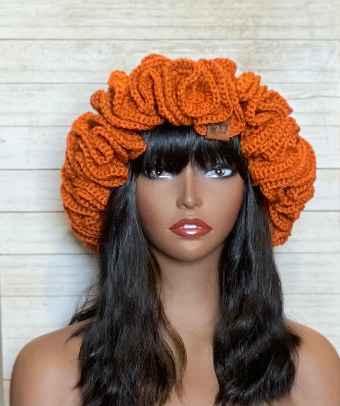 Crochet Ruffle Hat