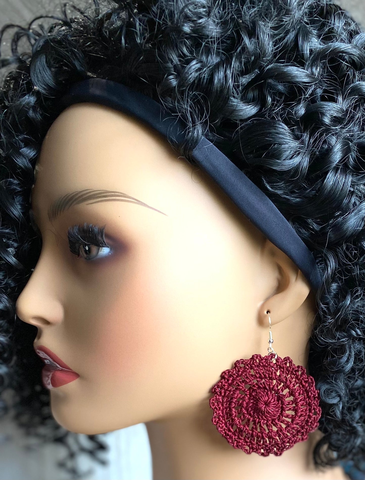 Crochet Dangle Earrings