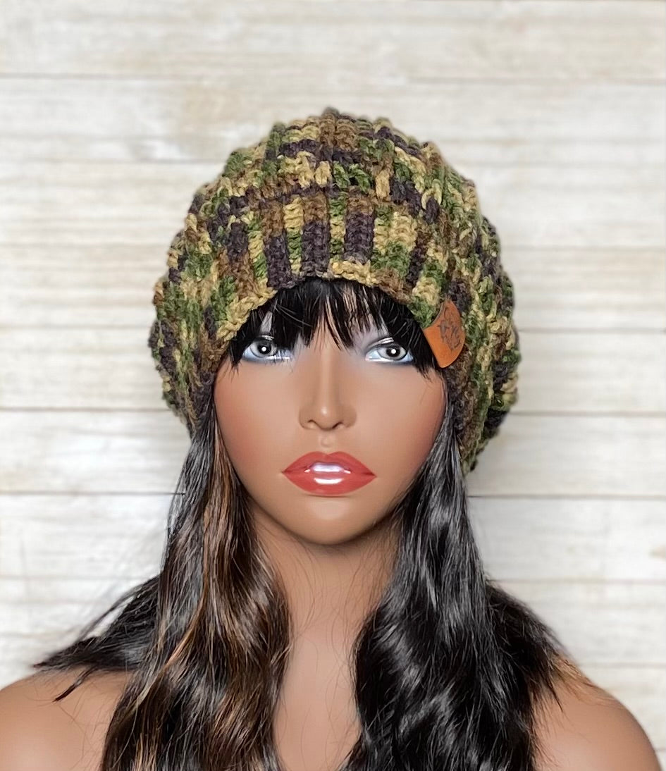 Braided Slouchy Hat