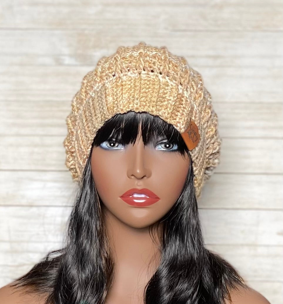 Braided Slouchy Hat