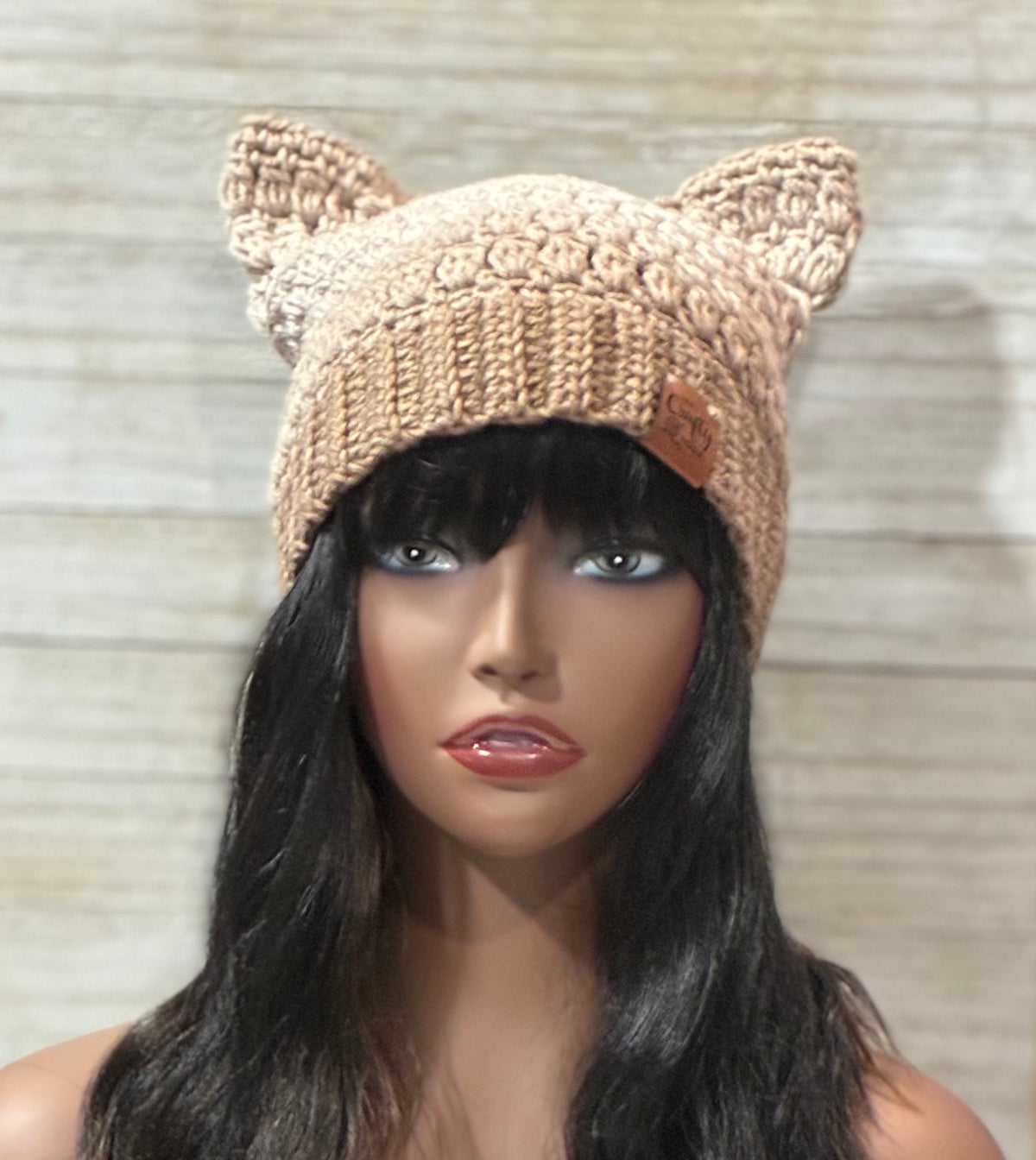 Crochet Cat Ear Beanie