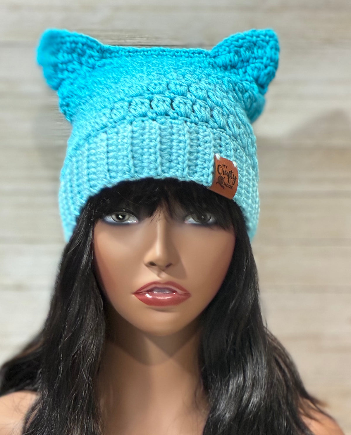 Crochet Cat Ear Beanie