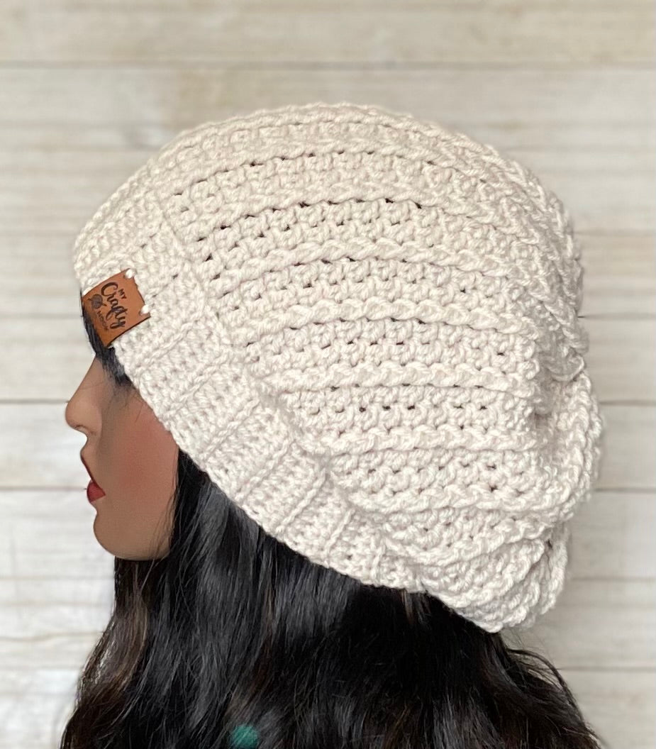 Braided Slouchy Hat