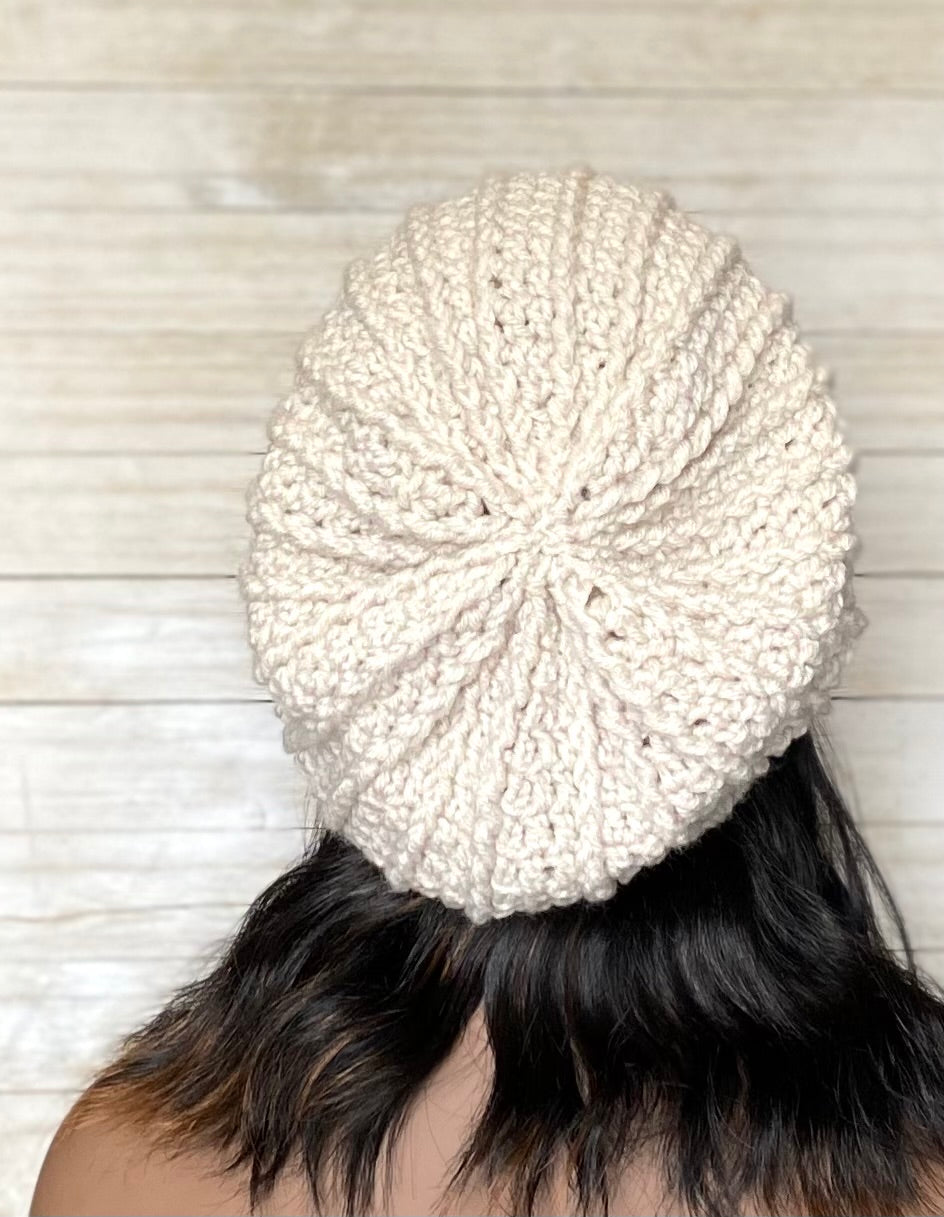 Braided Slouchy Hat