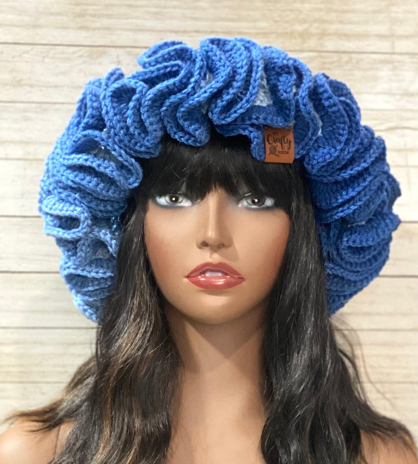 Crochet Ruffle Hat