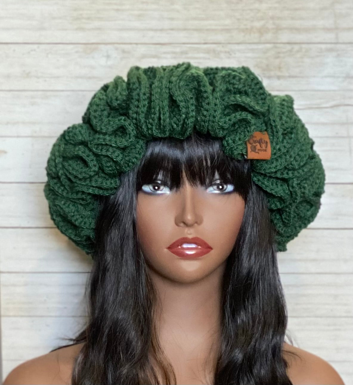 Crochet Ruffle Hat