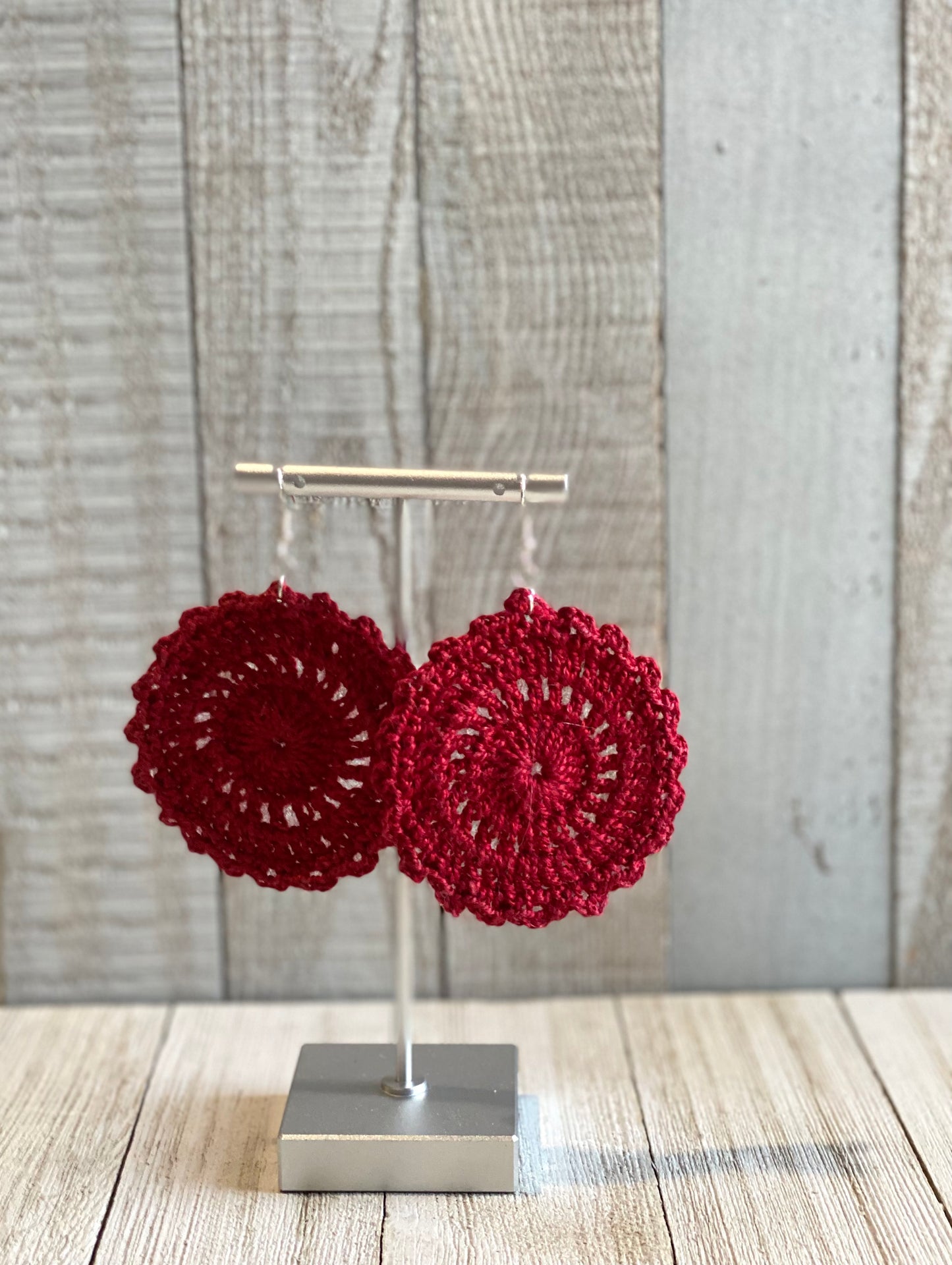 Crochet Dangle Earrings