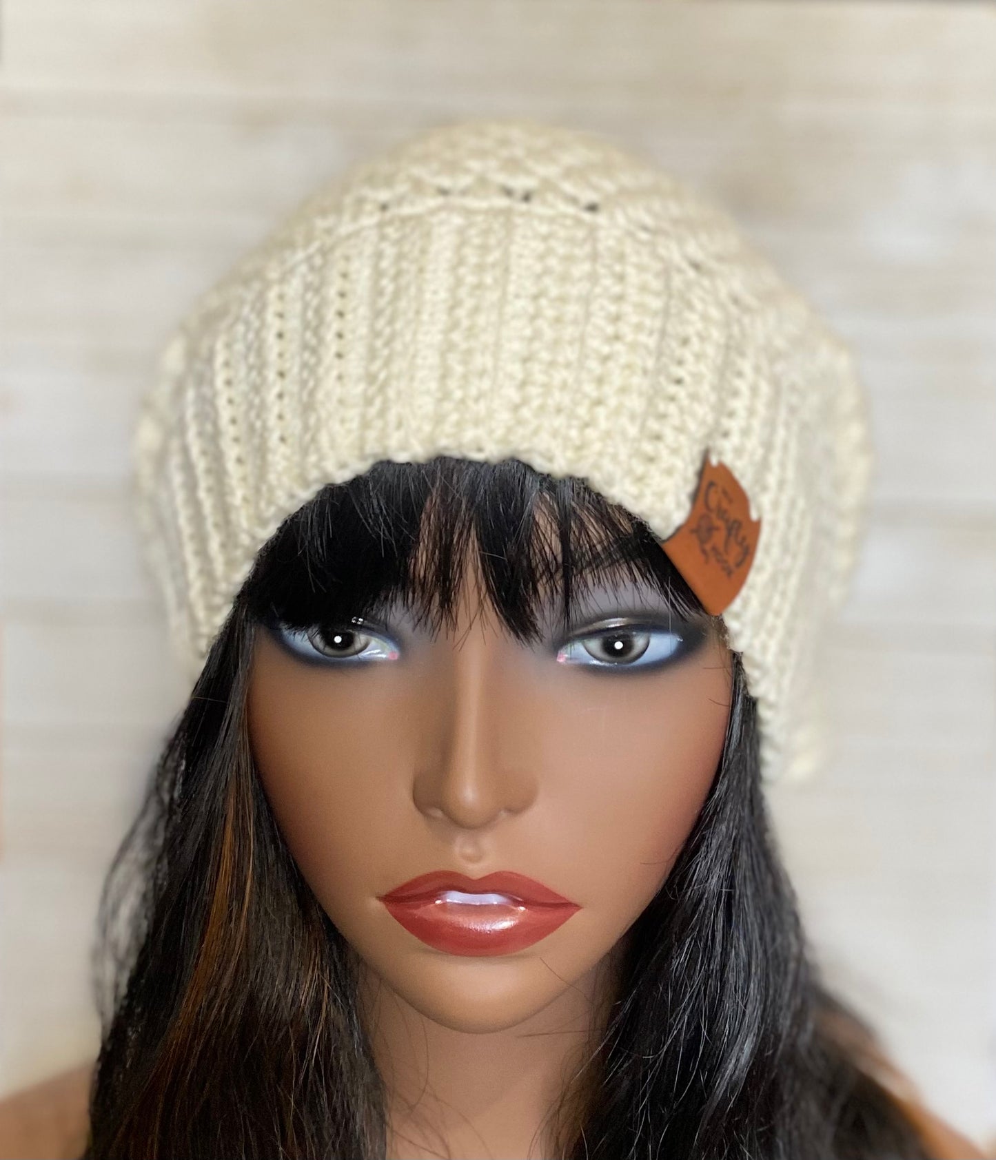 Crocheted Oversized Slouchy Hat