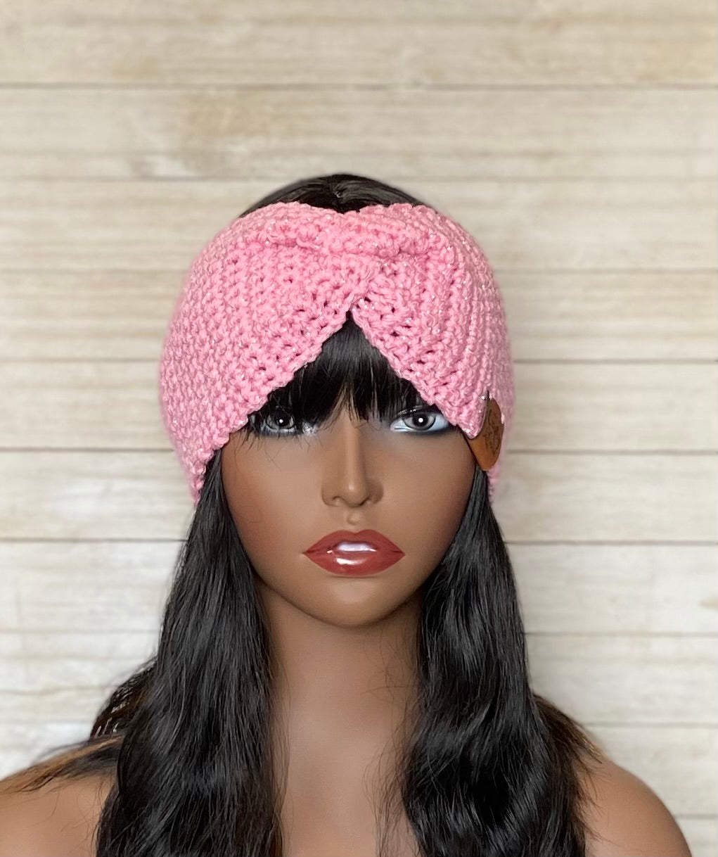 Crochet Twisted Ear Warmer