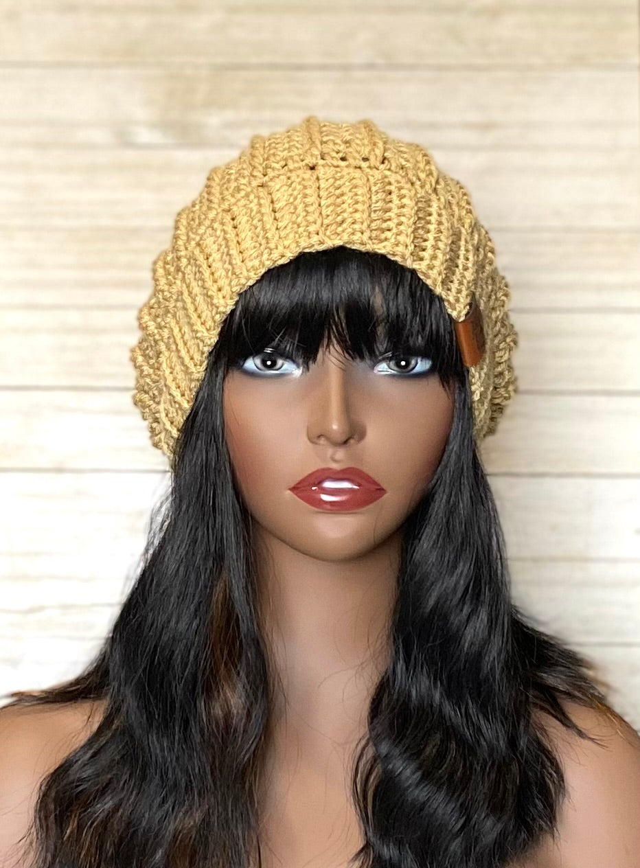 Braided Slouchy Hat