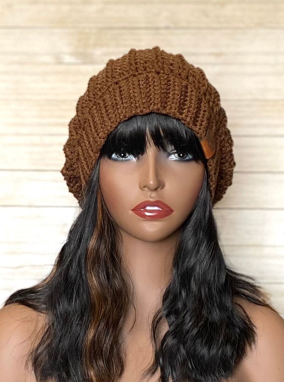 Braided Slouchy Hat